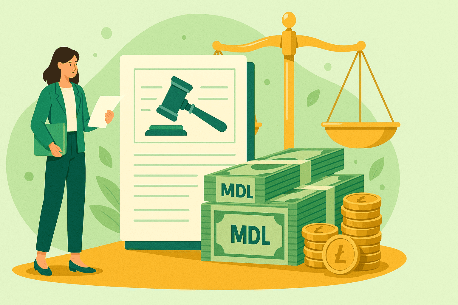 Cât costă un proces? Studiu Lexa.md privind cheltuielile judiciare (2023–2024)