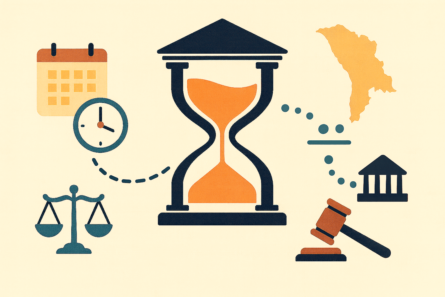 Cât durează un proces de judecată în Republica Moldova? Studiu 2023-2024